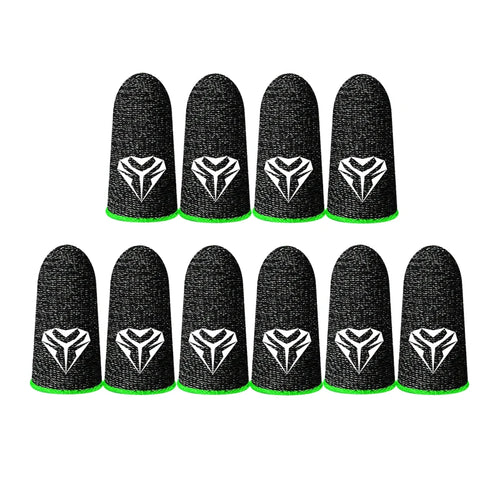 1-10 Pairs Thumb Gloves Touch Screen Finger Cots Sweatproof for PUBG