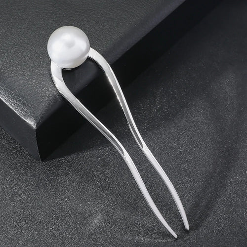 Simple U Shaped Hairpin Metal Hair Sticks U French Hair Clips Pins
