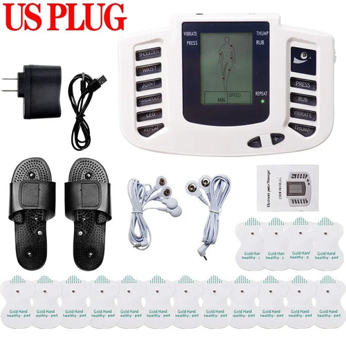 10 Modes Electrical EMS TENS Pulse Body Massage Acupoint Meridian