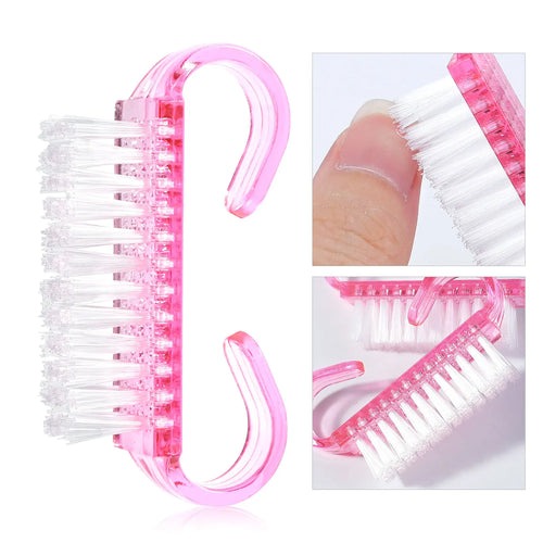 Acrylic Nail Brush Pink Color Nail Art Manicure Pedicure