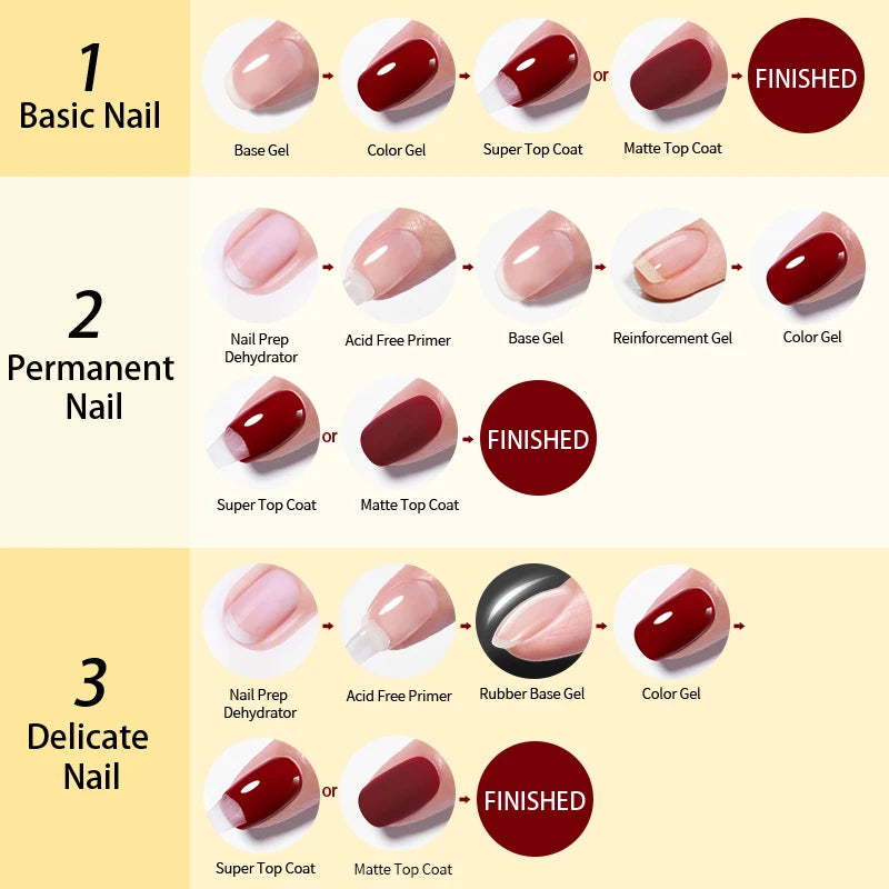 BORN PRETTY 10ml Base Gel Super Top Coat Water Drop Top Coat