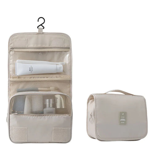 Travel Makeup Bag High Capacity Toiletries Storage Pouch Travel Make
