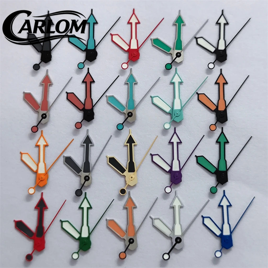 NH Watch Hands For NH35 NH36 NH38 NH39 NH70 Movement Green Luminous