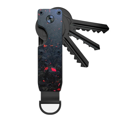 Key Organizer Compact Holder Metal Key Chain Minimalist Key Case