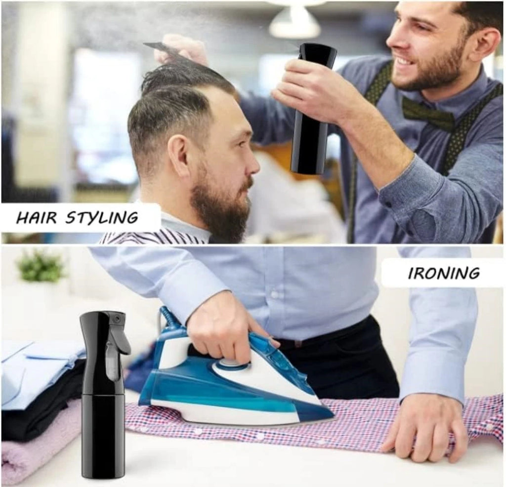 200ml Hairdressing Spray Bottle Barber Hair High Pressure Water Can