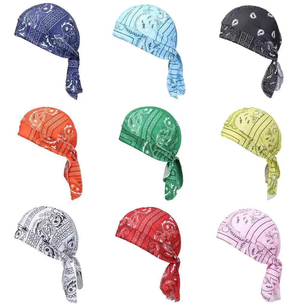 Men's Bandana Scarf Cycling Headscarf Handkerchief Head Outdoor Pirate