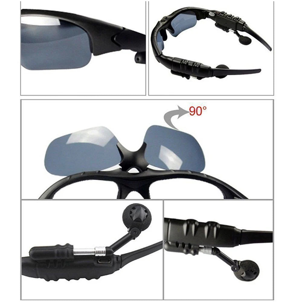Bluetooth Wireless Polarized Sunglasses UV-Protection Polarized Lenses