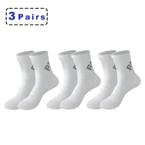 1/3 Pair Of Running Socks For Men And Women, Short Tube Towel Bottom