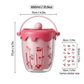 WORTHBUY Double Wall Salad Cup Portable Leak Proof Oat Container
