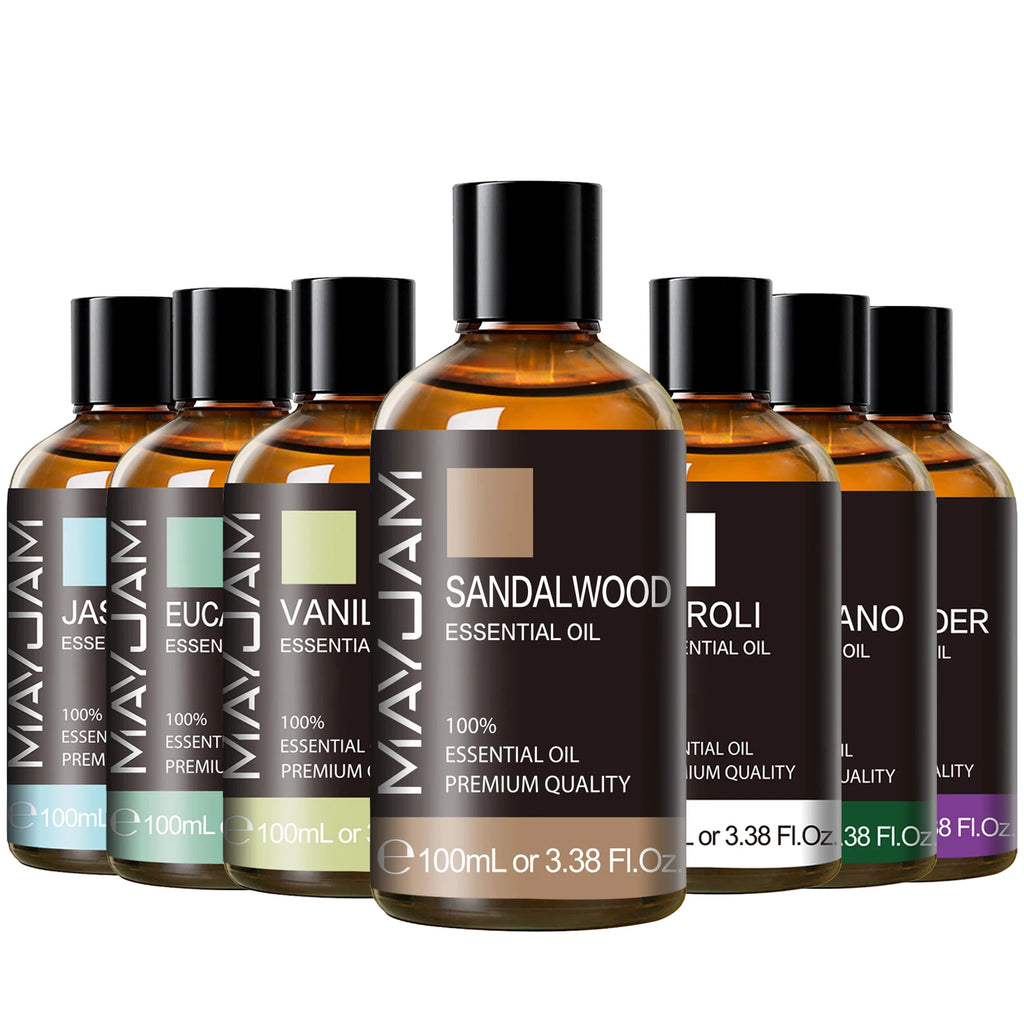 MAYJAM 100ML Essential Oil with Dropper Sandalwood Lavender