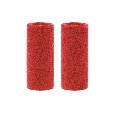 2 Pcs Towel Sports Wristbands Tennis Sweat Bands Wrist Guard