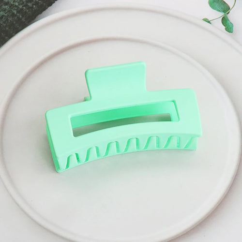 Korean Women Girls Plastic Hair Claws Hair Clips Headwear Large Size