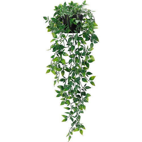 Artificial Ivy Plants Plastic Leaf With Pots Wedding New Year