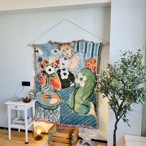Henri Matisse French Artist Tapestry Blanket Sofa Throw Casual Bed