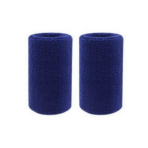 2 Pcs Towel Sports Wristbands Tennis Sweat Bands Wrist Guard