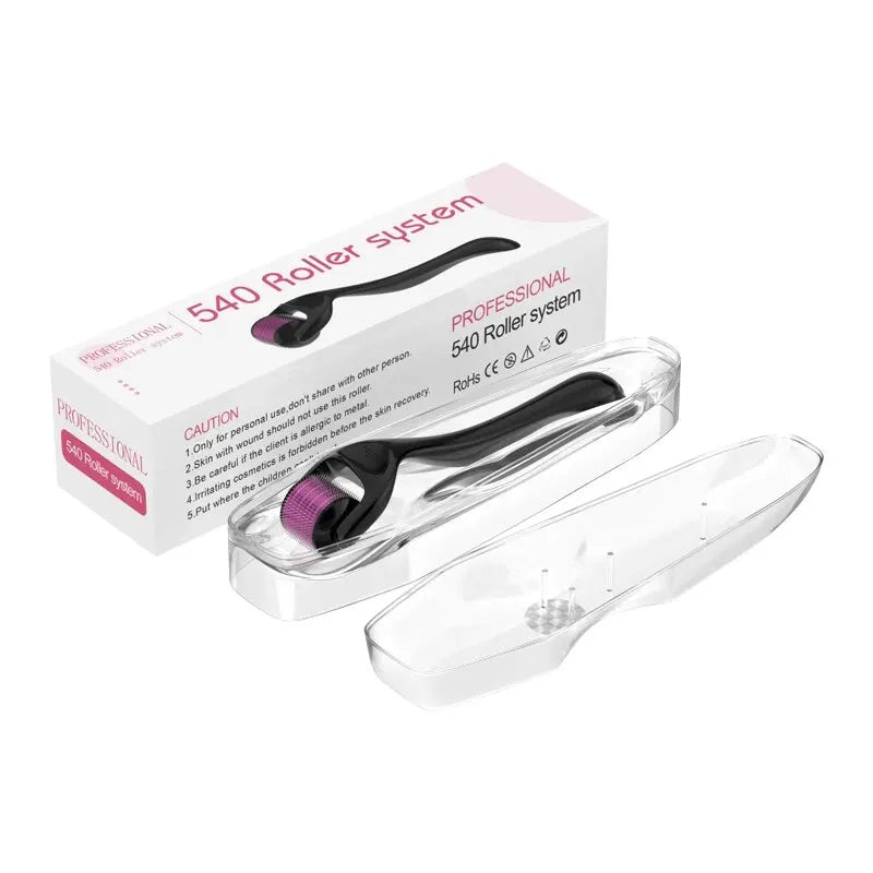 Professional 540 Micro Needle Derma Roller Massage Roller For Skin