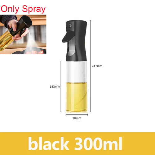 2in1 500ml Plastic Kitchen Oil Sprayer Spray Oil Olive Spray Bottle