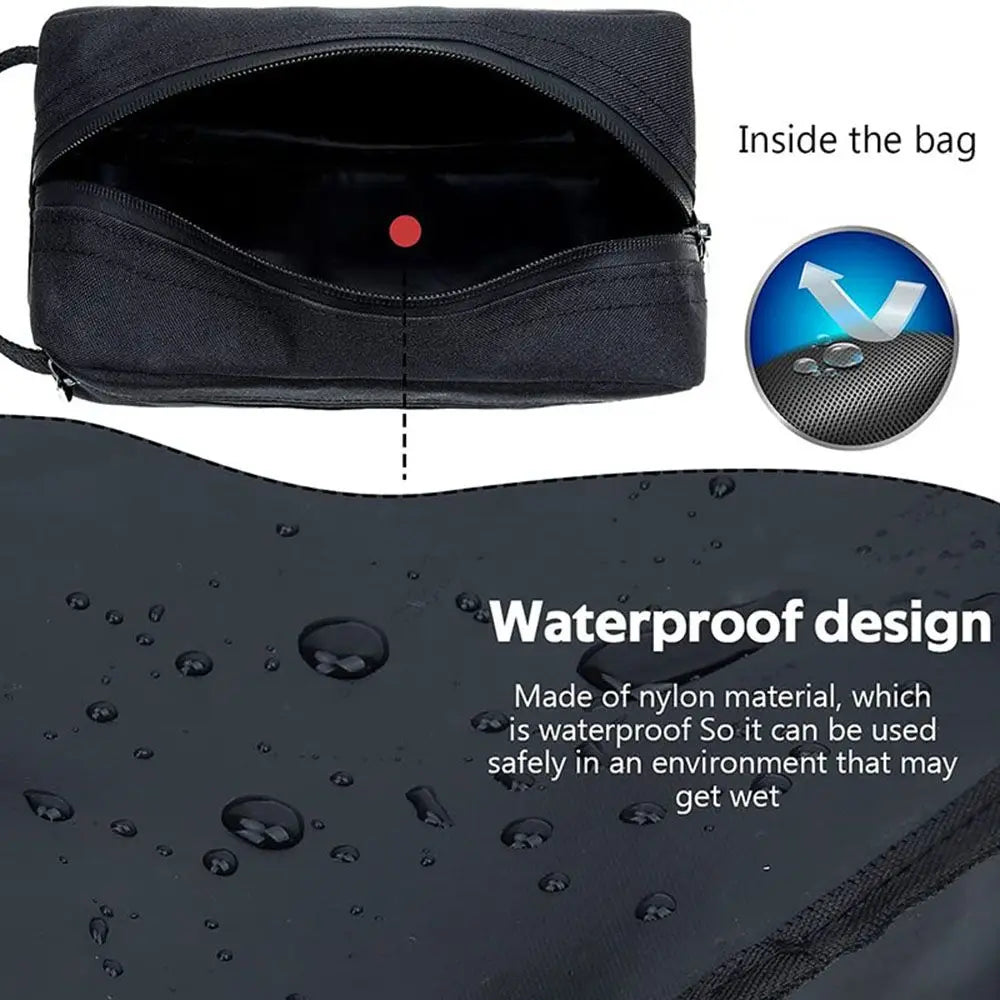 Travel Mens Toiletry Bag Women Cosmetic Necessaire Case Waterproof