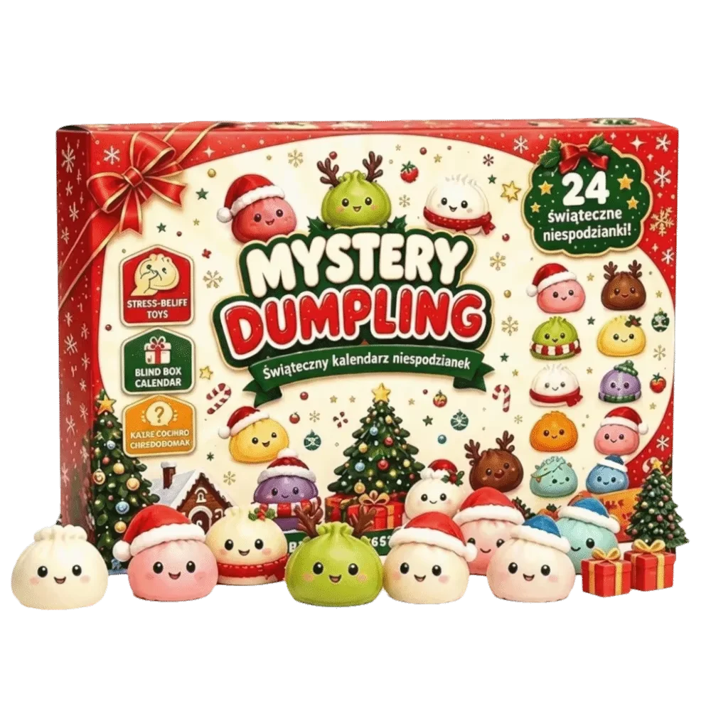 24-Day Soft Mystery Dumpling Advent Calendar Slow Resilience Anxiety