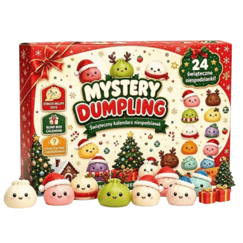 24-Day Soft Mystery Dumpling Advent Calendar Slow Resilience Anxiety