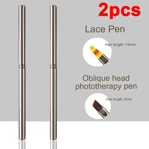 Nails Art Liner Brushes Striping Drawing Elongated Lines Painting