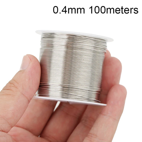1roll Stainless Steel 0.2 0.3 0.4 0.5 0.6 mm Beading Wire Line Thread