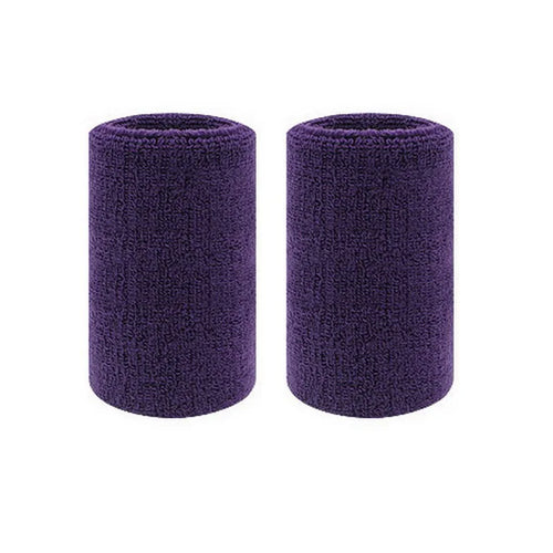 2 Pcs Towel Sports Wristbands Tennis Sweat Bands Wrist Guard