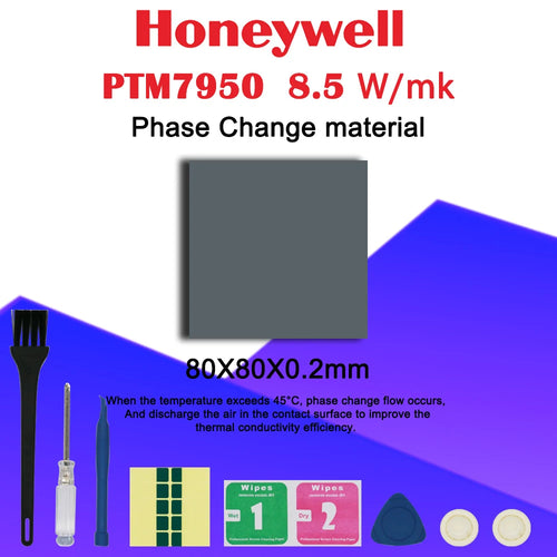 Honeywell PTM7950 Phase Change Pad 8.5W/mk Thermal Grease Material