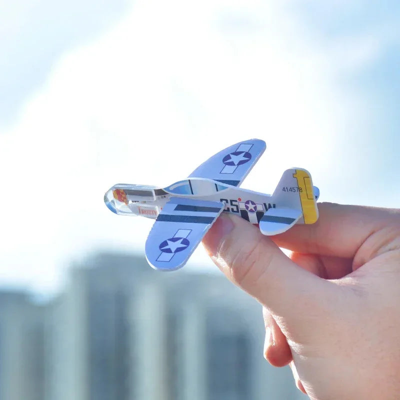 Gliders Planes Foam Assemble Airplane Toys Kids