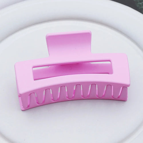Korean Women Girls Plastic Hair Claws Hair Clips Headwear Large Size