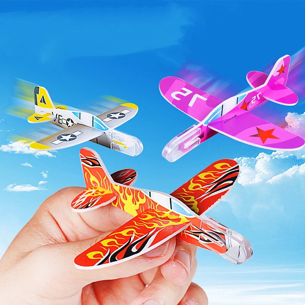 Gliders Planes Foam Assemble Airplane Toys Kids