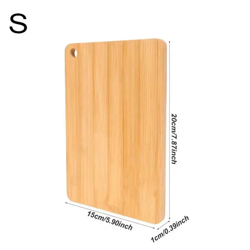WXCOO Kitchen Wooden Chopping Boards Double-sided Serving Board for