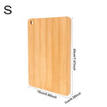 WXCOO Kitchen Wooden Chopping Boards Double-sided Serving Board for