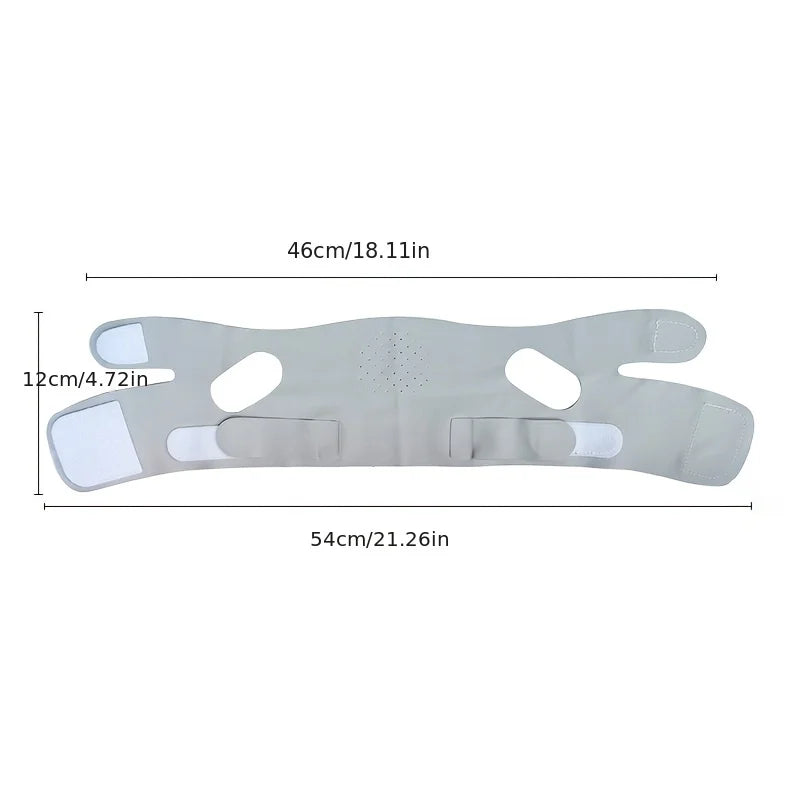 Graphene V-Shape Face Lift Band - Adjustable Double Chin Reducer