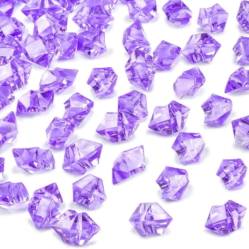 100pcs 11x14mm Crystals Plastic Gems Home Vase Decoration Multi