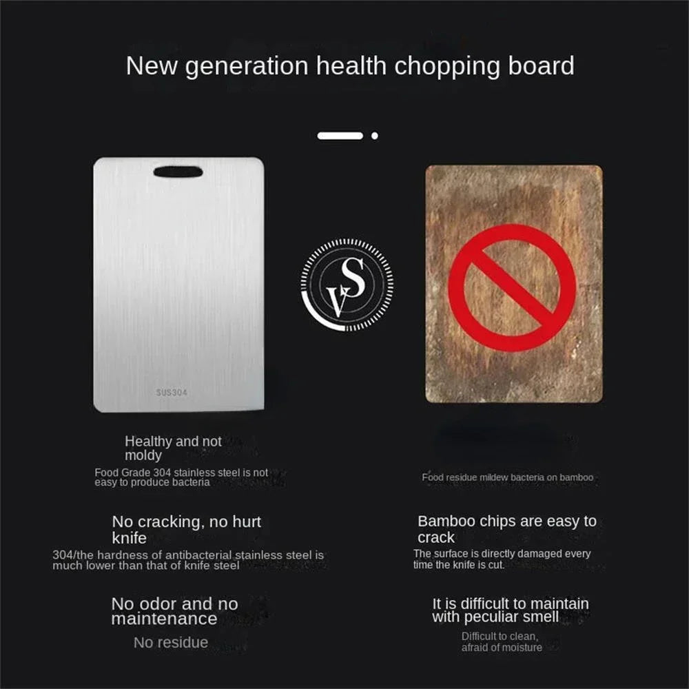 Stainless Steel Panel and Chopping Board Kitchen Household Thickened