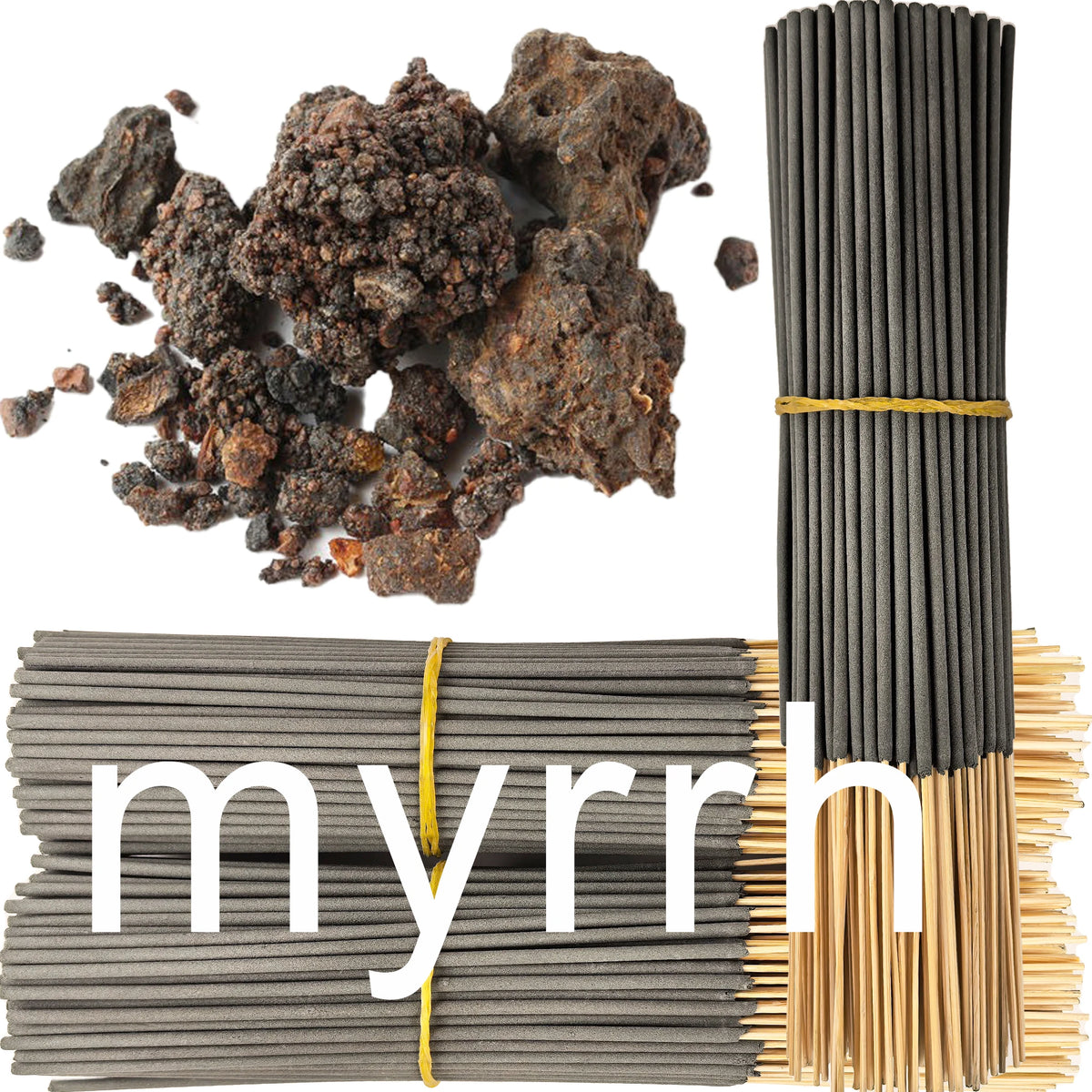 Handmade High-Quality Myrrh Incense Sticks