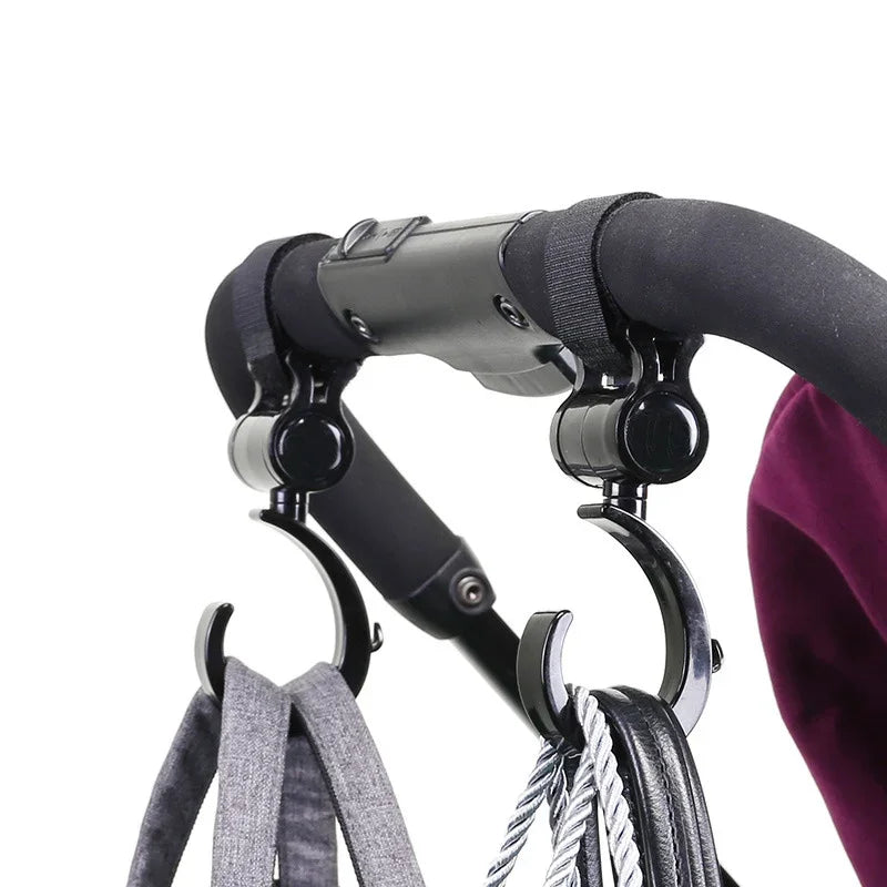 Baby Stroller Hooks Plastic Buckles Clips Carabiner Multifunction