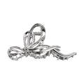 Bridal Hair Claw Clip Pearl Bow Ornament Wedding Party Accessory