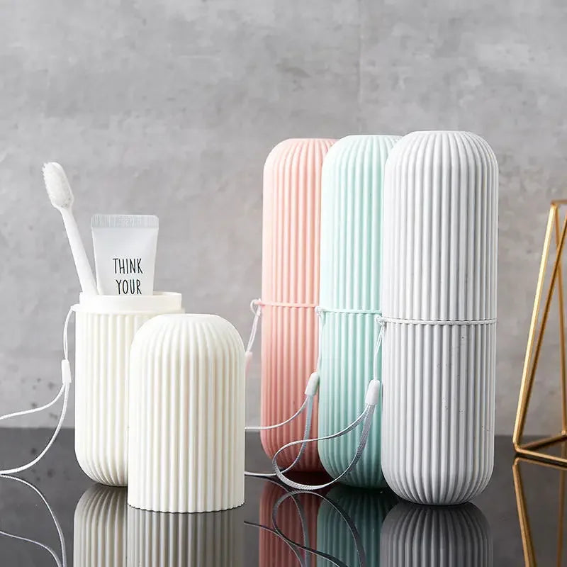 Portable Toothpaste Toothbrush Protect Holder Case Travel Camping