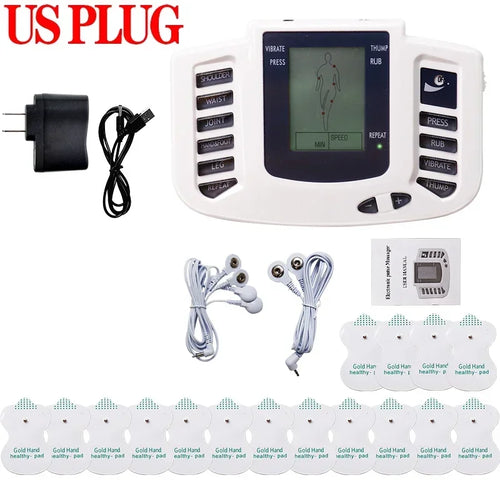 10 Modes Electrical EMS TENS Pulse Body Massage Acupoint Meridian