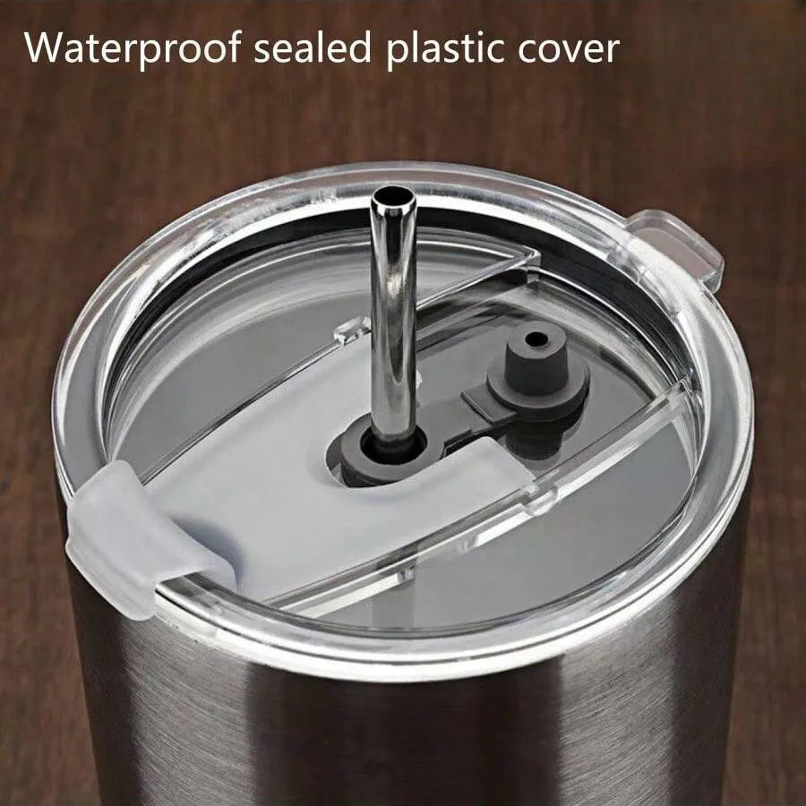 20oz/30oz Splash Proof Sealing Bottle Cover Plain Plastic Lids for