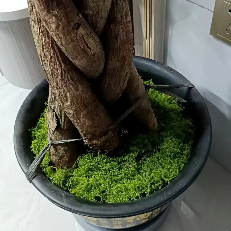 About 20g Artificial Green Plants Polyester Moss Grass Home Living