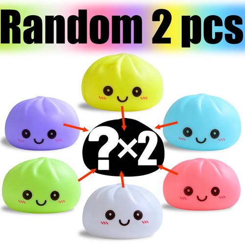 Dumpling Night Lights Glowing Dumplings Desktop Ornament Cute