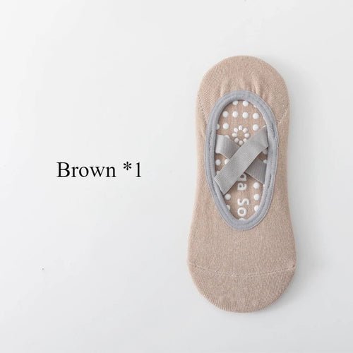 Professional Women Yoga Socks Silicone Anti-Slip Ballet