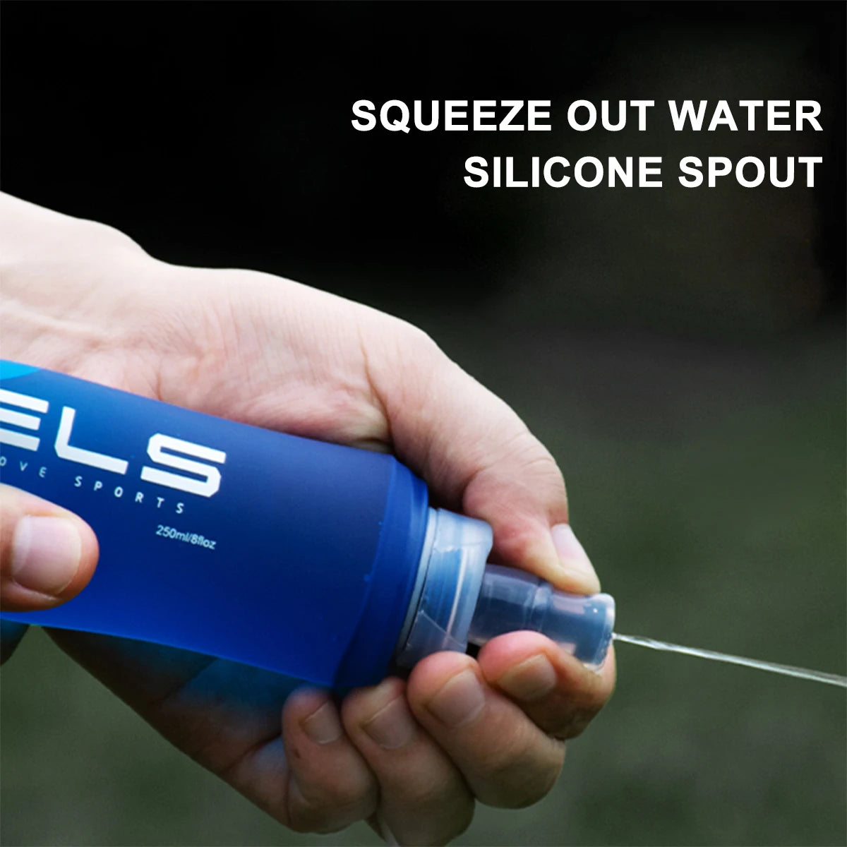 Outdoor Collapsible Silicone Bite Size Water