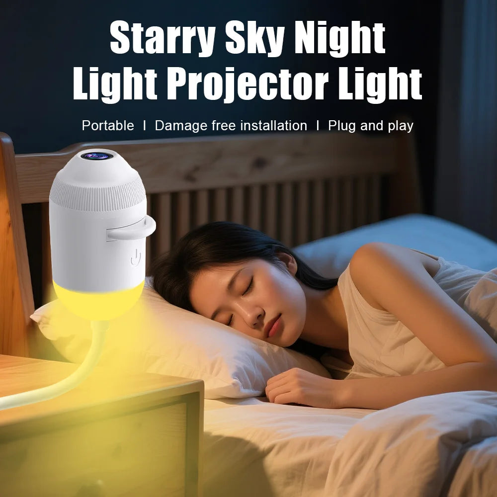 USB Starry Sky Projection Light for Car Interior, Home, Bedroom