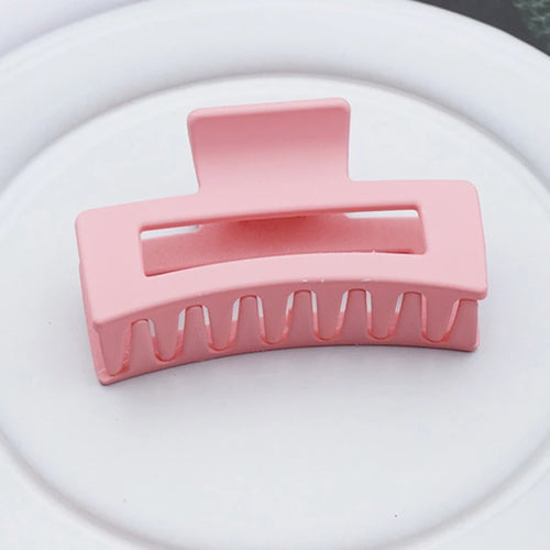 Korean Women Girls Plastic Hair Claws Hair Clips Headwear Large Size
