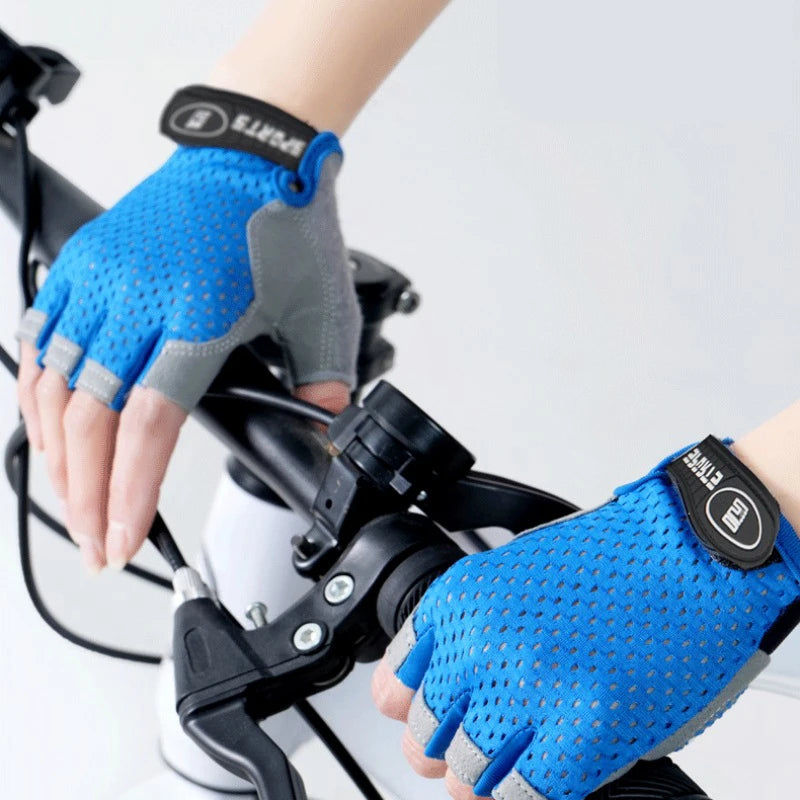 Kids Cycling Skateboard Gloves Anti-Slip Summer Spring Sports