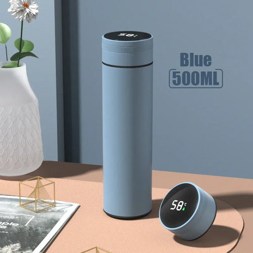500ML Temperature Display Thermos Cup Stainless Steel Divided Thermos